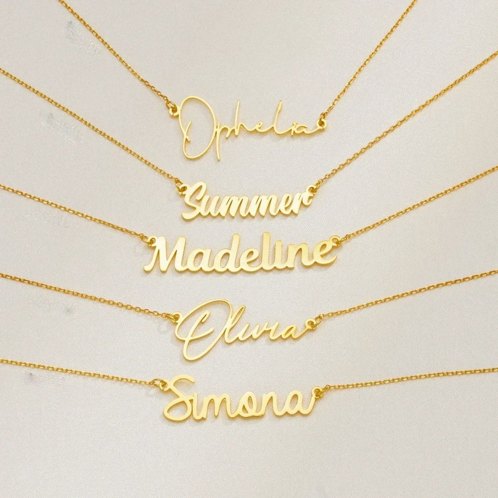Personalized custom necklaces