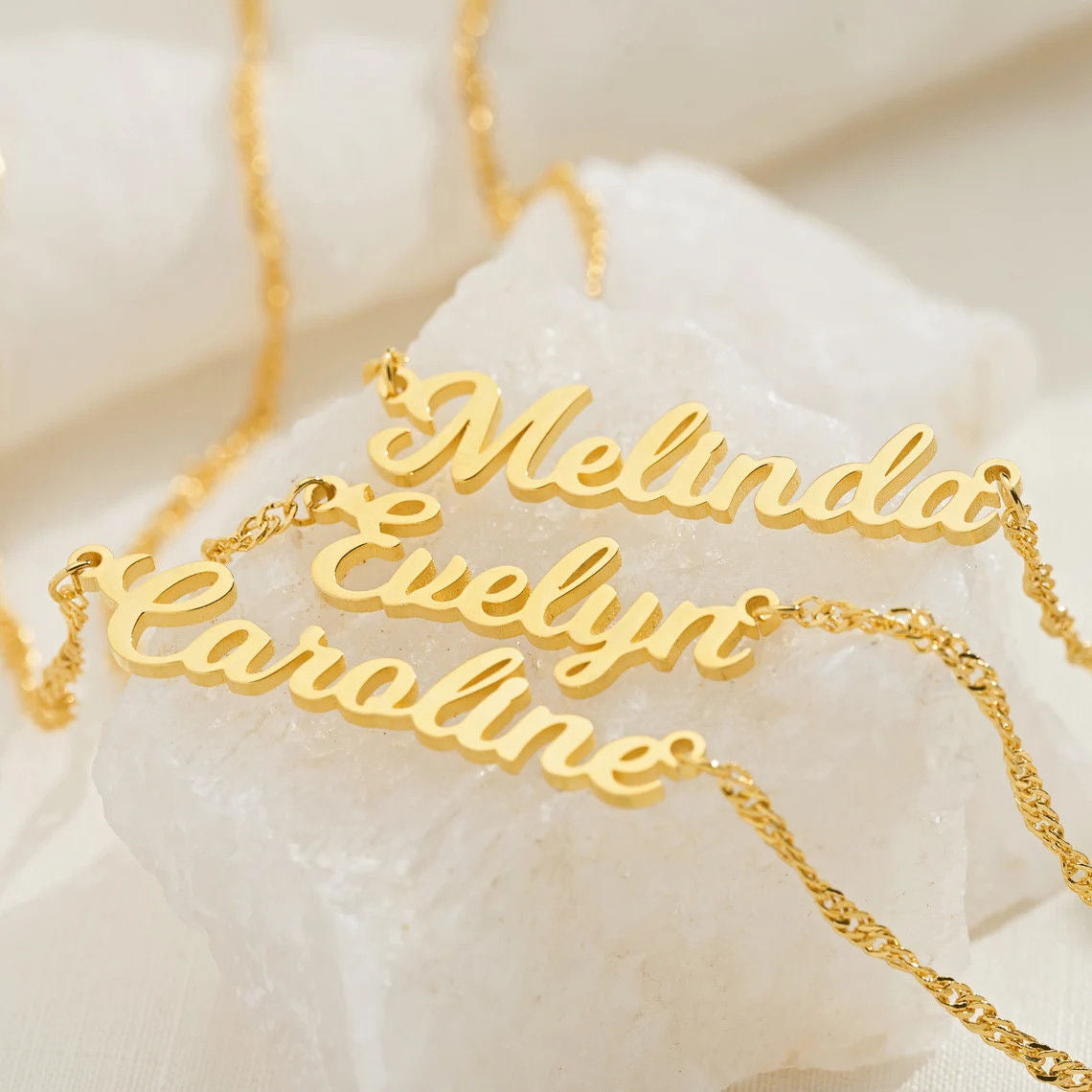 Personalized custom necklaces