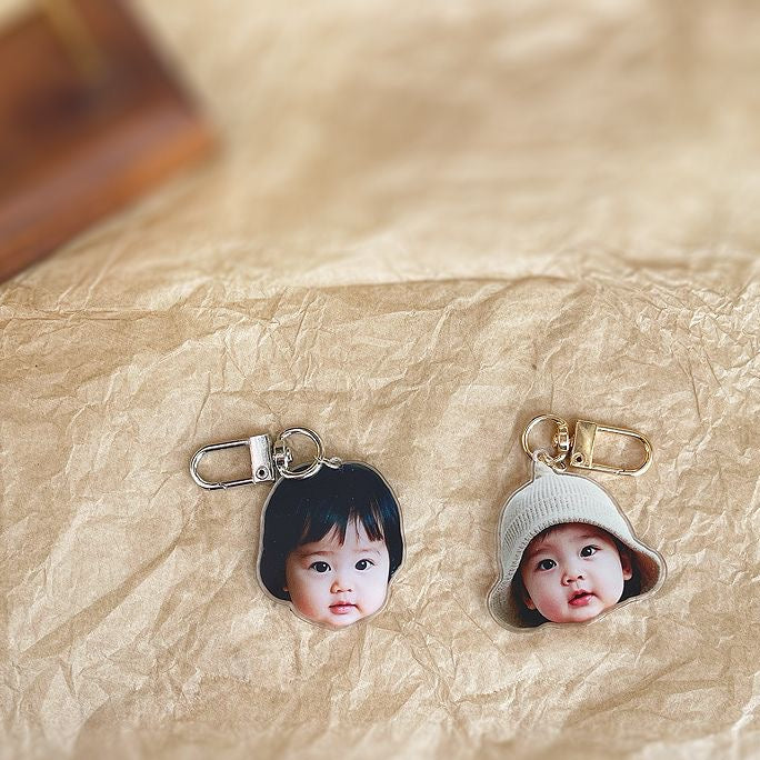 Customizable Acrylic Photo Keychain