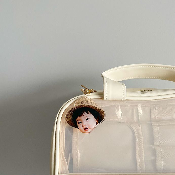 Customizable Acrylic Photo Keychain