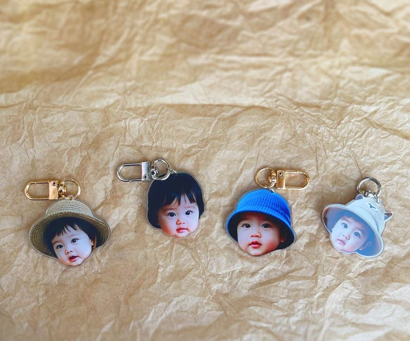 Customizable Acrylic Photo Keychain