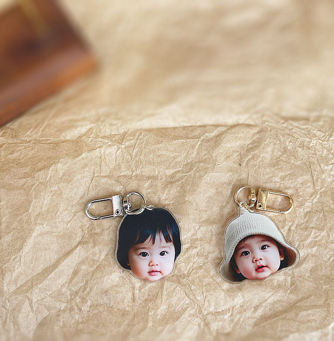 Customizable Acrylic Photo Keychain